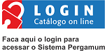 Login para acessar o Catalogo on line